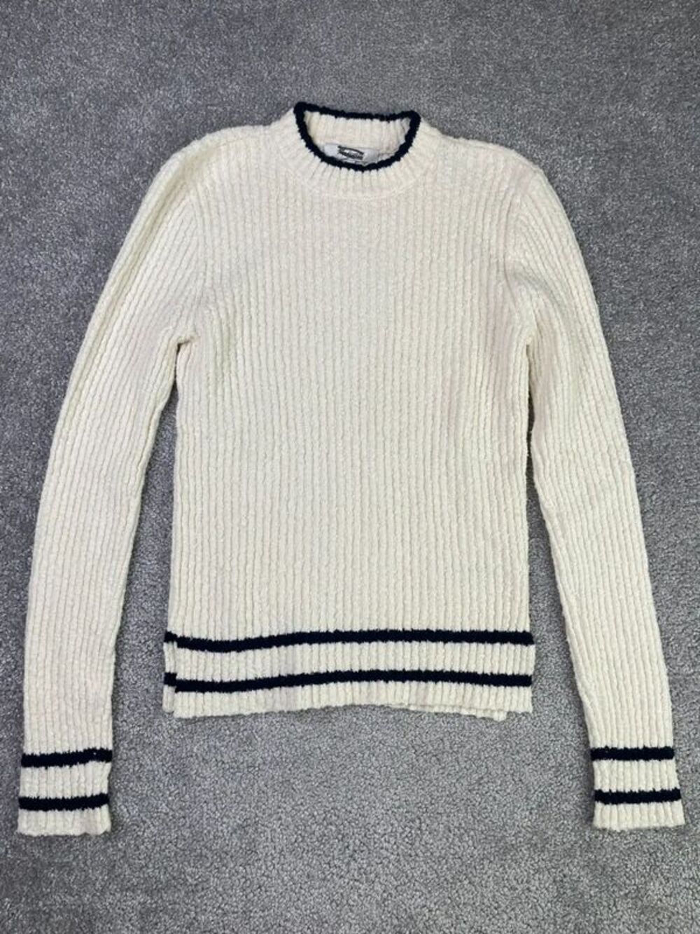 Madewell Bouclé-Knit Crewneck Slim Fit Sweater XXS